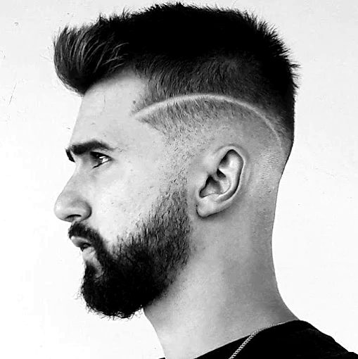 Corte com risco desenhado
